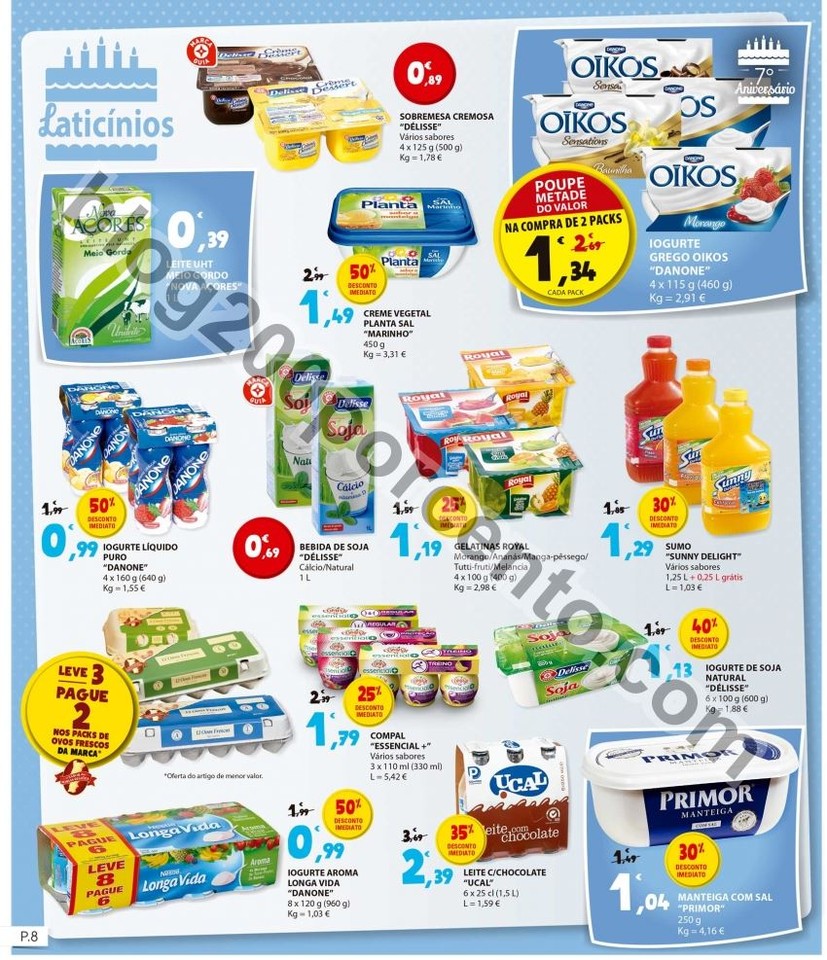 Antevisão Folheto E-LECLERC Aniversário Rana de 