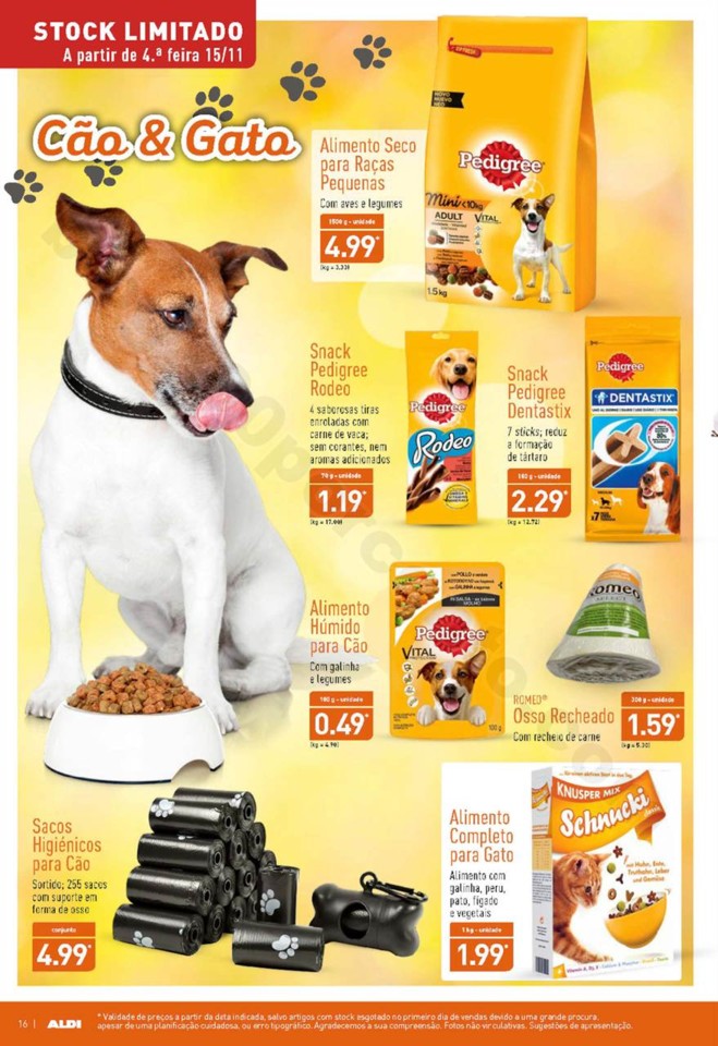 Antevisão folheto ALDI Promoções a partir de 15
