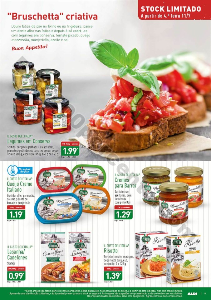 Antevisão Folheto ALDI Promoções a partir de 11
