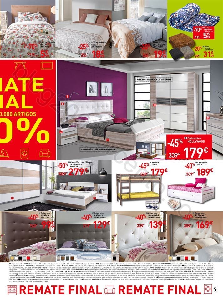 Novo Folheto CONFORAMA Remate Saldos de 19 janeir