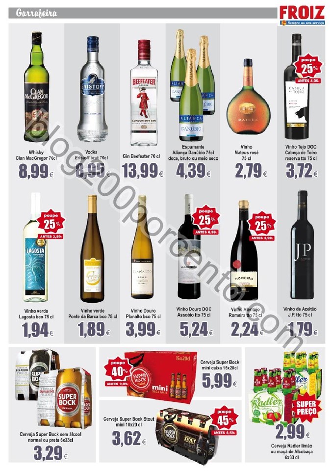 Novo Folheto FROIZ Promoções até 14 julho p10.j