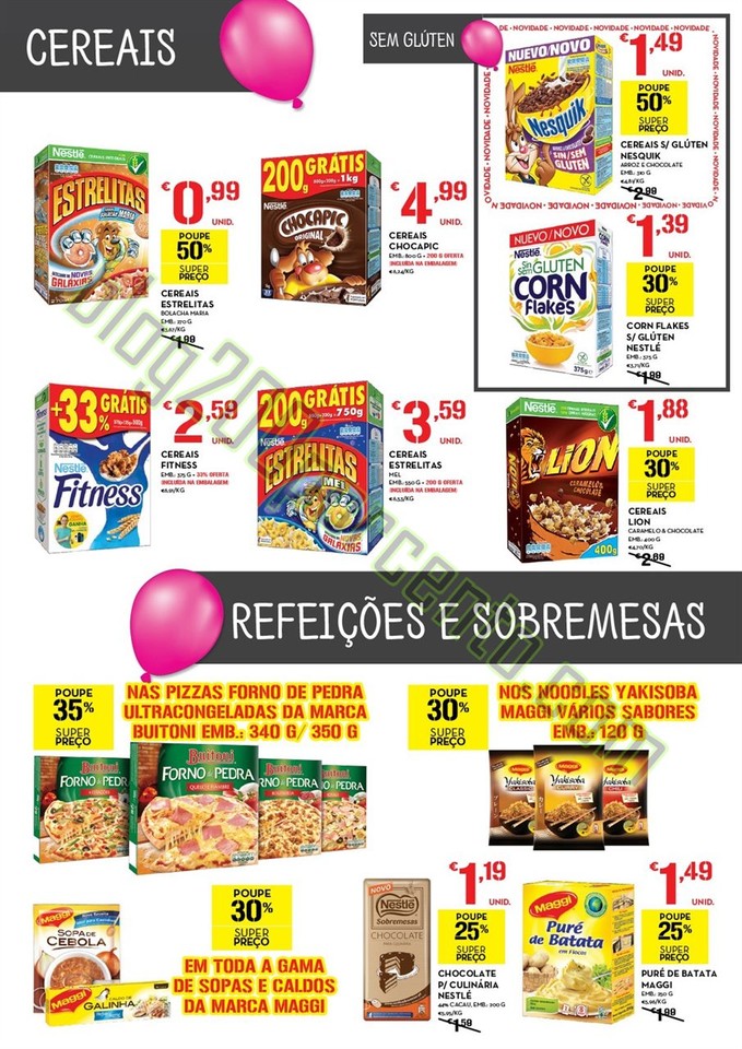 Antevisão Folheto CONTINENTE Nestlé Promoções 