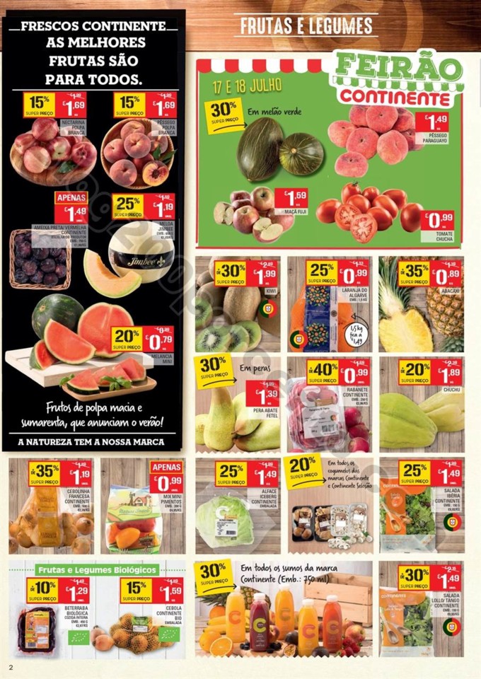 Antevisão Folheto CONTINENTE Promoções de 17 a 