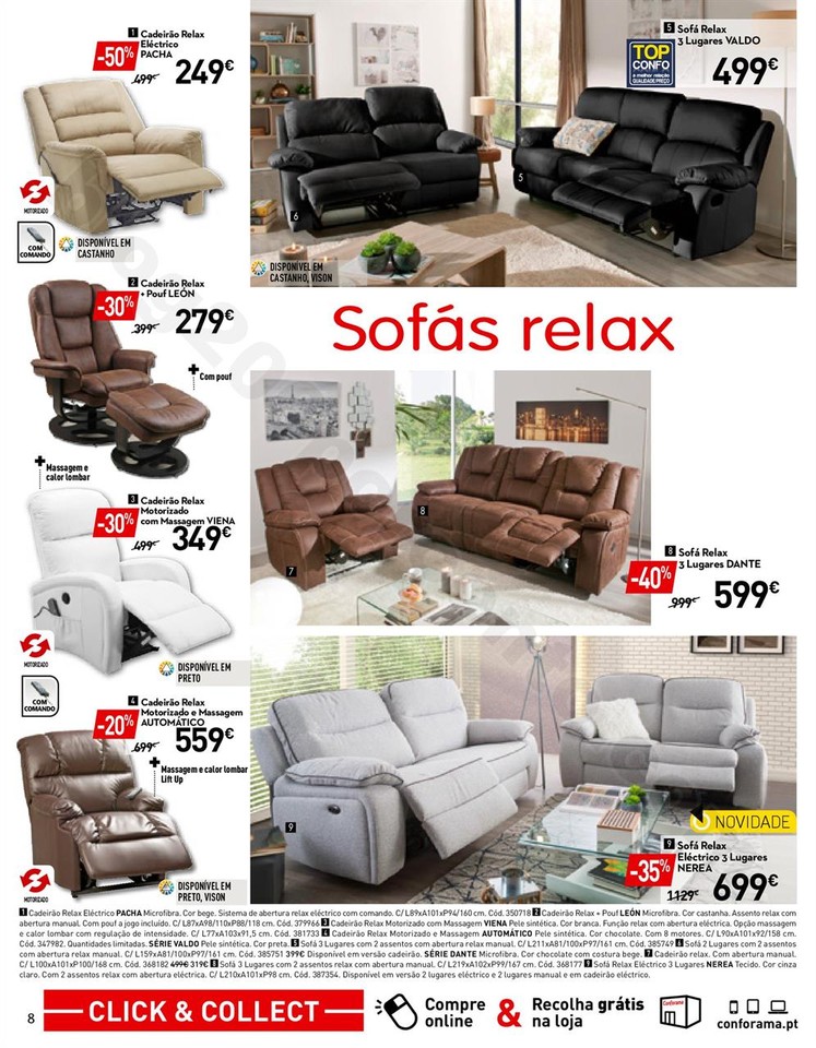 Antevisão Folheto CONFORAMA Promoções de 28 set