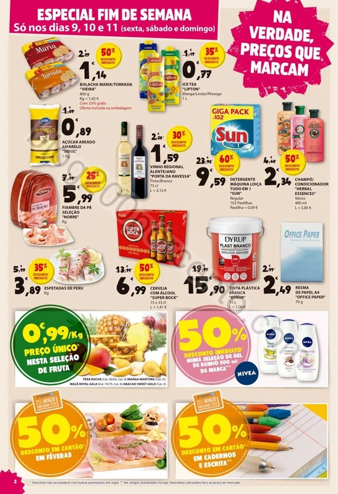 Antevisão Folheto E-LECLERC Promoções de 6 a 12