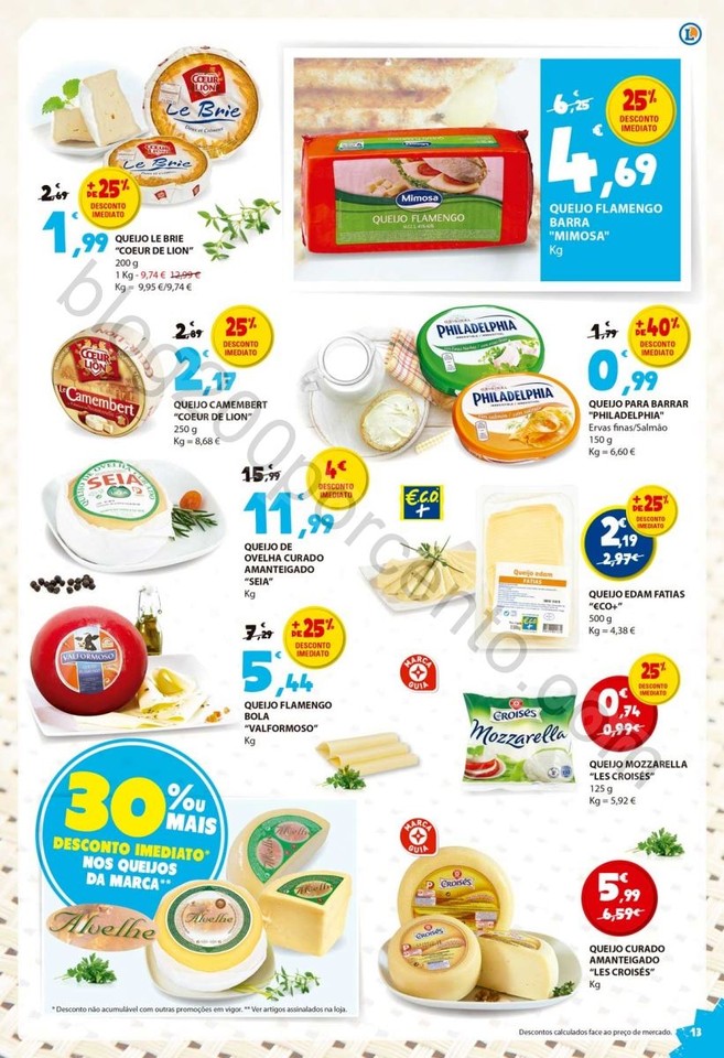 Antevisão Folheto E-LECLERC Promoções de 6 a 12