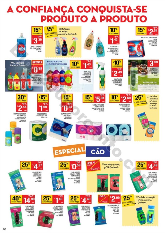 Antevisão Folheto CONTINENTE Promoções de 14 a 