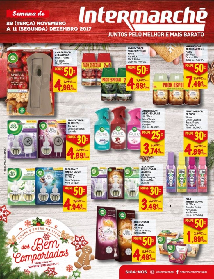 Antevisão Folheto INTERMARCHÉ Extra I de 28 nove