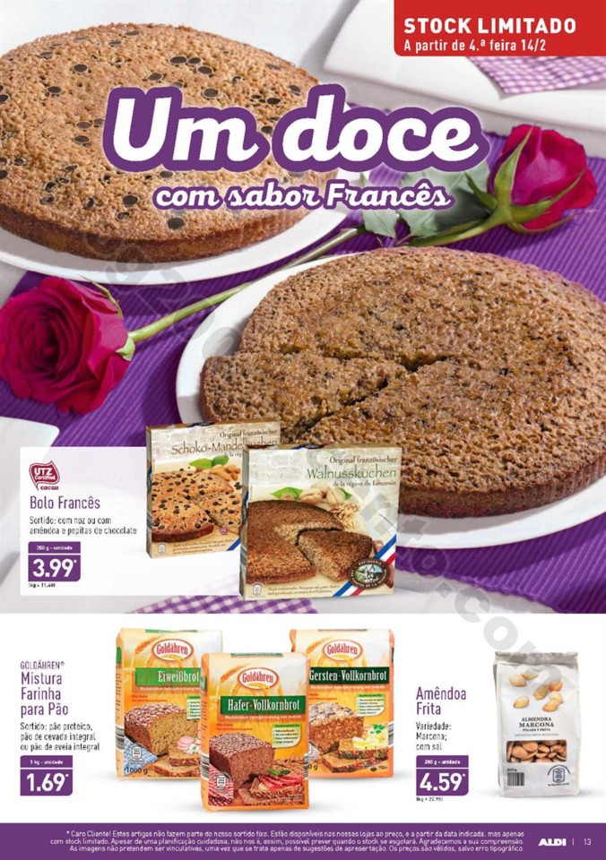 Antevisão Folheto ALDI Promoções a partir de 14