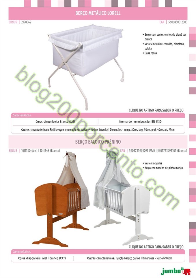 Novo Catálogo JUMBO Puericultura de 19 janeiro a 