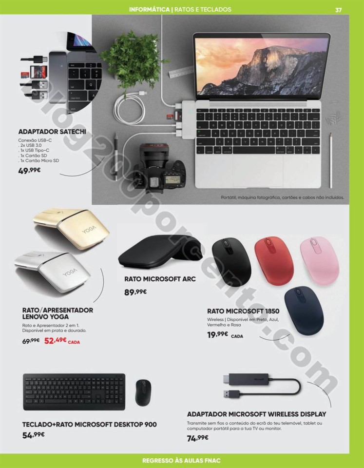 Antevisão Folheto FNAC Regresso às aulas promoç