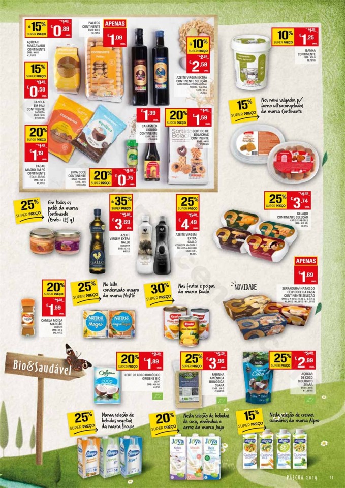 Antevisão Folheto CONTINENTE - MODELO Páscoa Pro