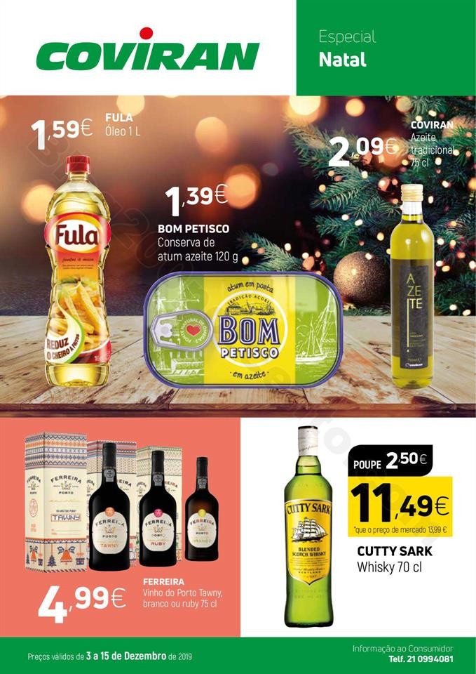 Antevisão Folheto COVIRAN Promoções de 3 a 15 d