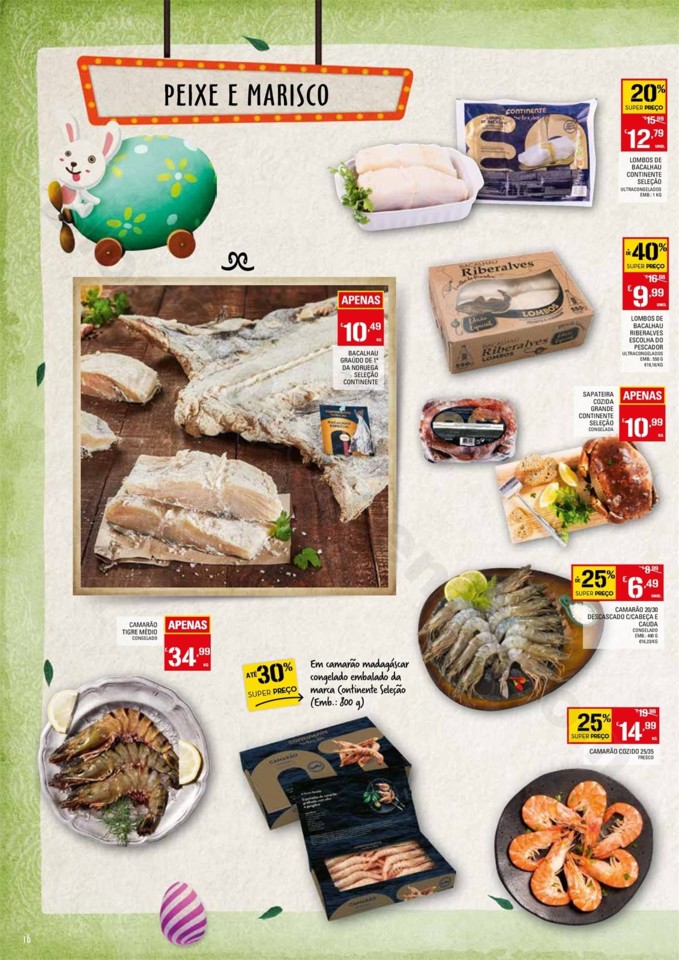 Antevisão Folheto CONTINENTE - MODELO Páscoa Pro