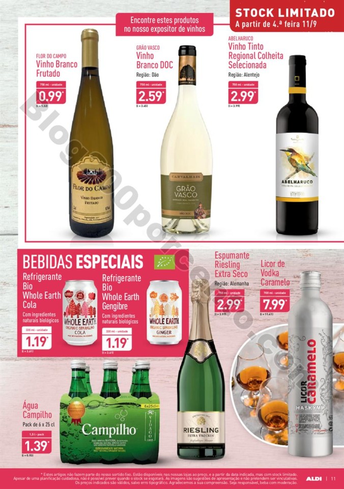 Antevisão Folheto ALDI Promoções a partir de 11