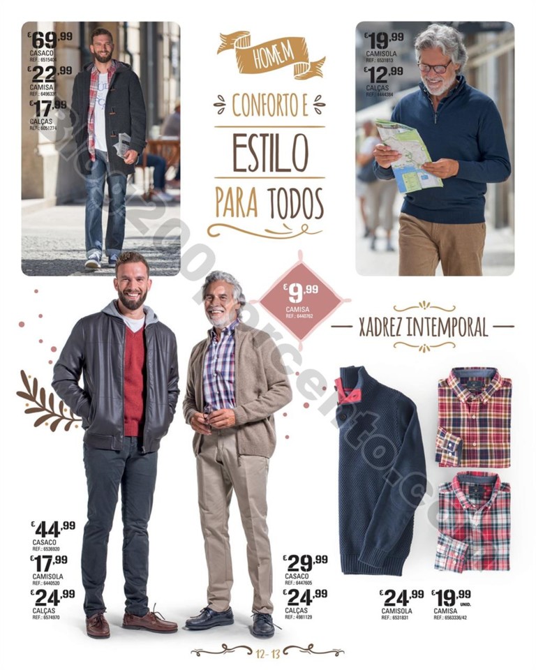 Antevisão folheto CONTINENTE Moda outono - invern