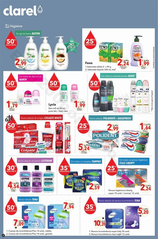 Antevisão Folheto CLAREL Promoções de 7 a 20 ma