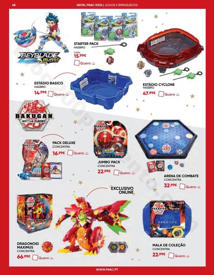 Antevisão Folheto Natal FNAC Kids promoções at
