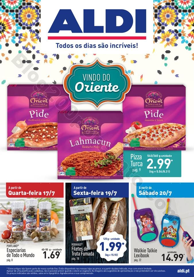Antevisão Folheto ALDI Promoções a partir de 17