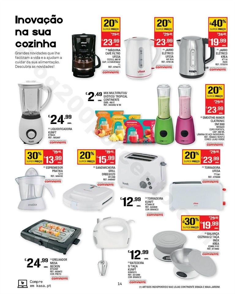 Antevisão Folheto CONTINENTE Casa promoções de 