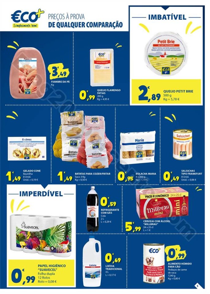 Antevisão Folheto E-LECLERC Promoções de 24 a 
