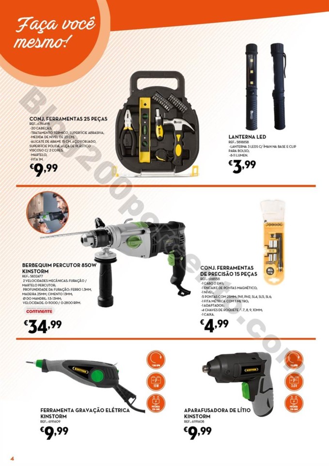 Antevisão Folheto CONTINENTE Bazarão promoções