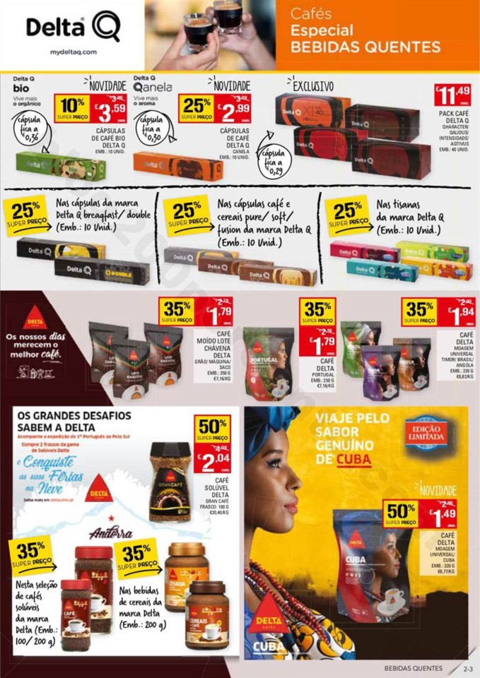 Antevisão Folheto CONTINENTE Bebidas Quentes prom