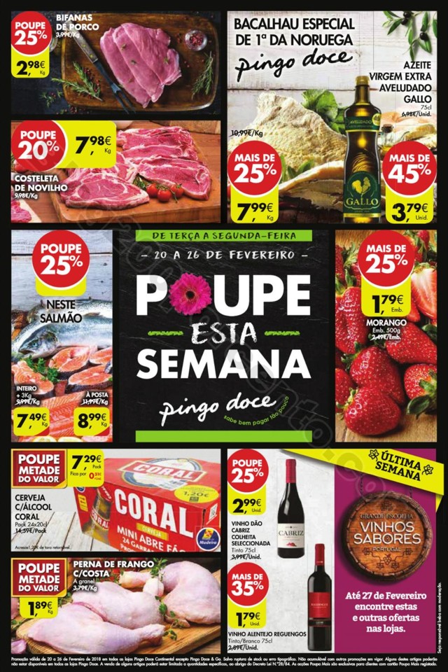 Antevisão Folheto PINGO DOCE Madeira Promoções 