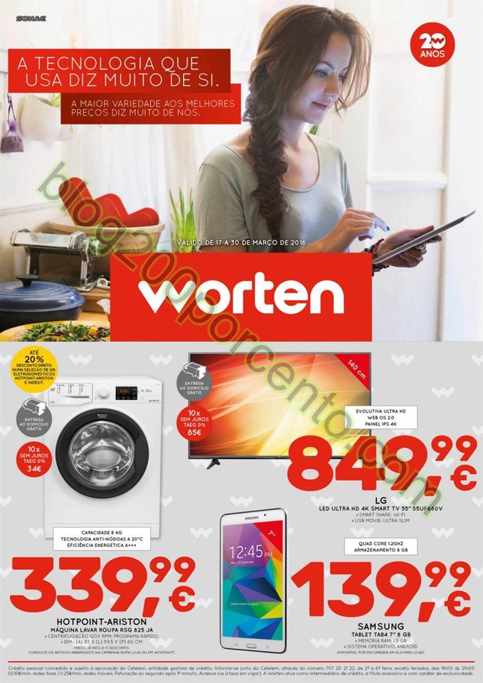 Antevisão Folheto WORTEN Promoções de 17 a 30 m