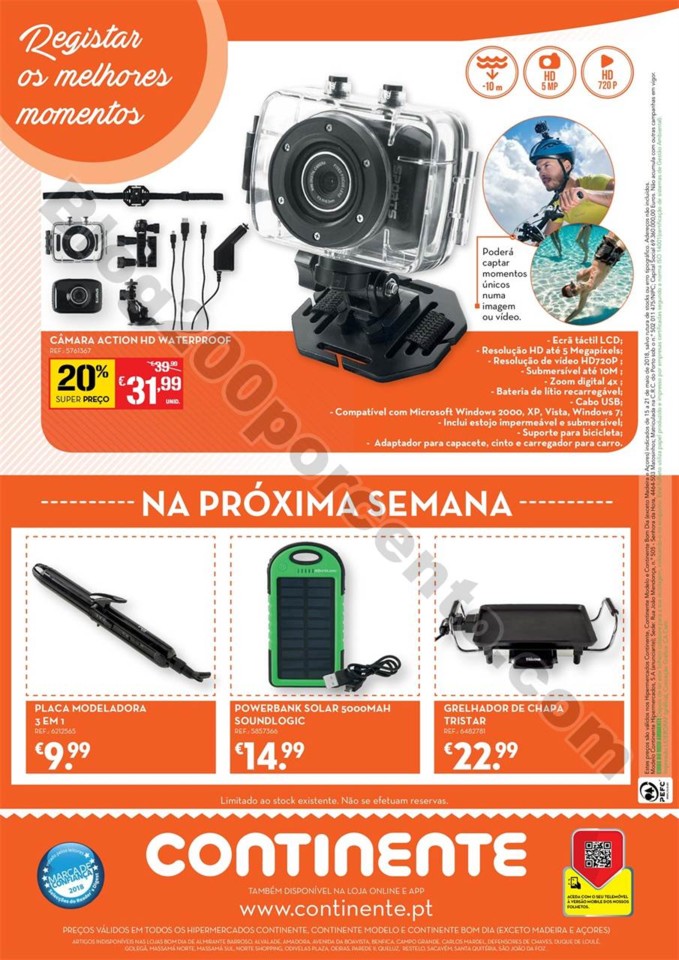 Antevisão Folheto CONTINENTE Bazarão de 15 a 21 