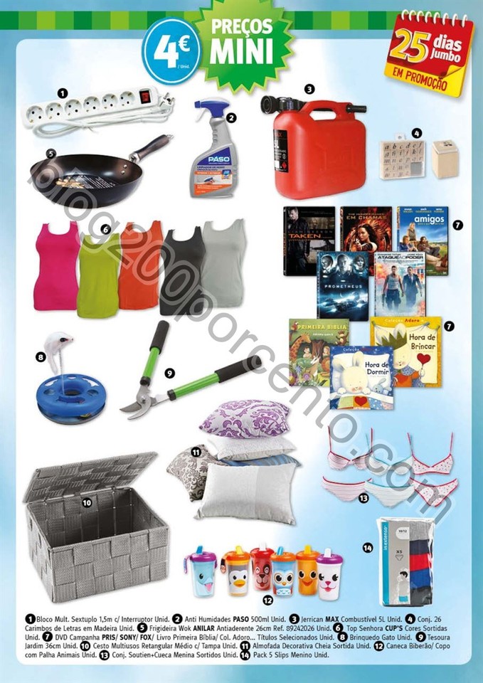 Antevisão Folheto JUMBO 25 Dias de 7 a 20 outubro