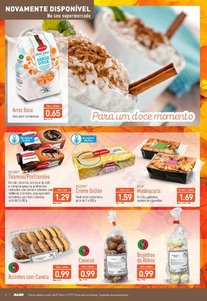 Antevisão Folheto ALDI Promoções a partir de 1 