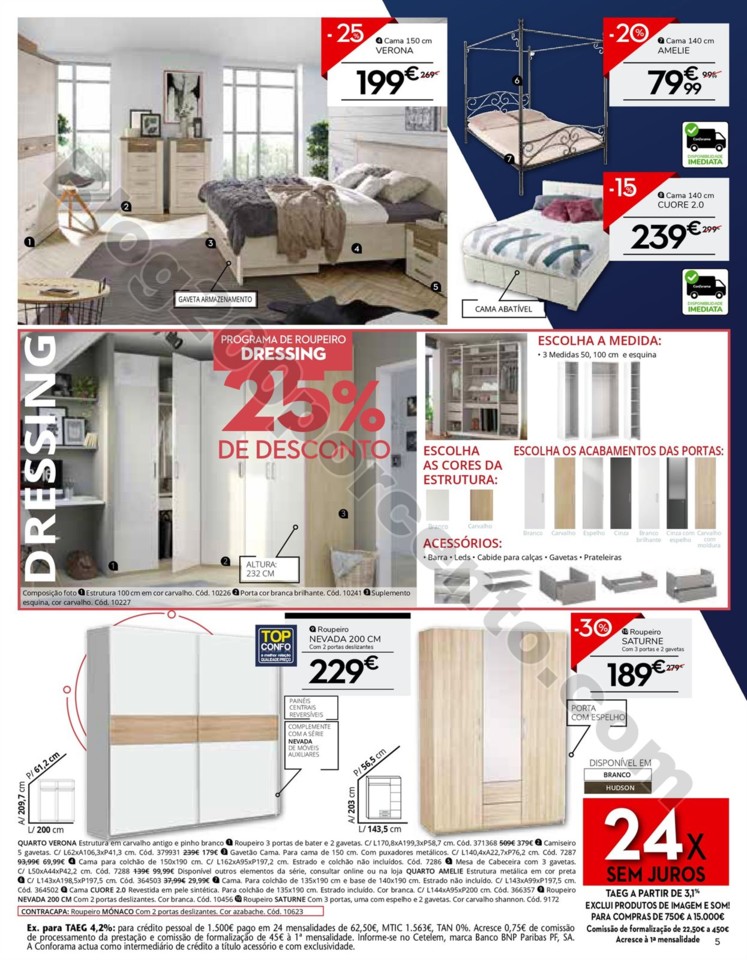 Antevisão Folheto CONFORAMA Promoções de 9 maio