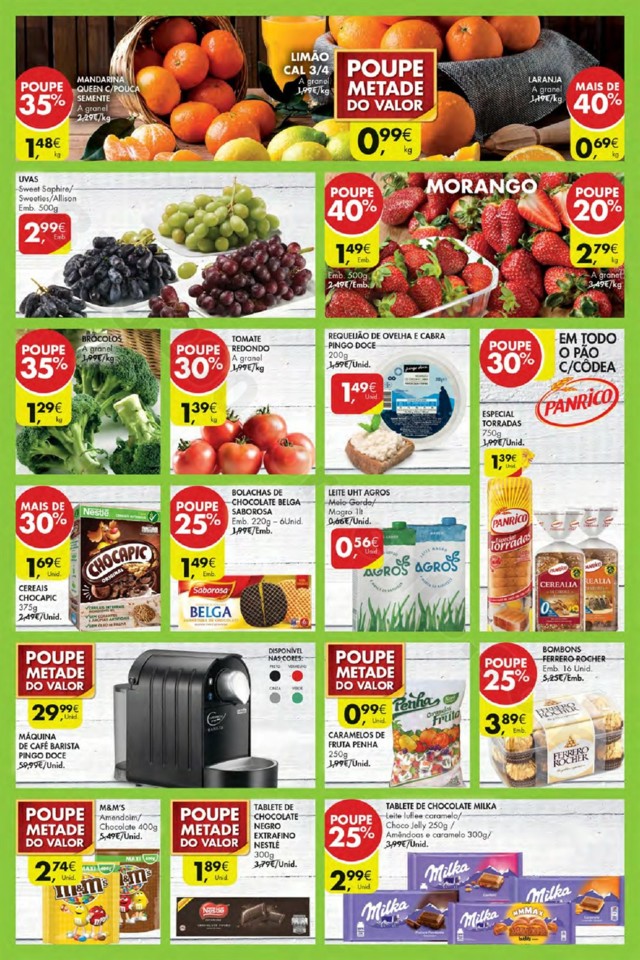 Antevisão Folheto PINGO DOCE Fim de Semana 14 a 1