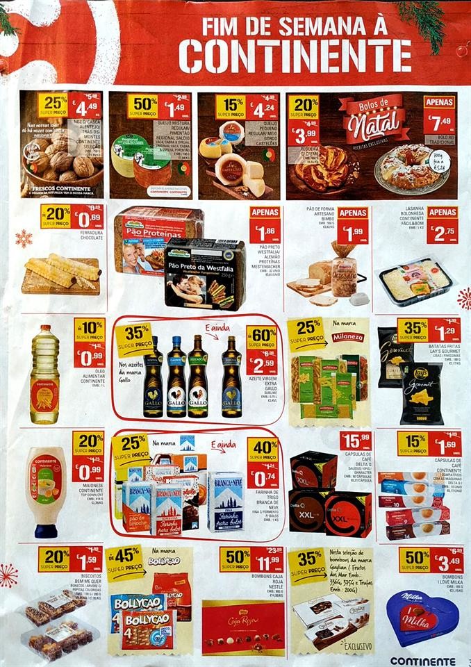 antevisão folheto continente fim de semana 6 a 9 