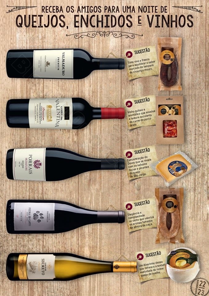 Antevisão Folheto CONTINENTE Feira Queijos, Enchi