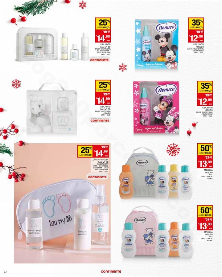 Natal em beleza CONTINENTE 29 outubro a 15 novembr