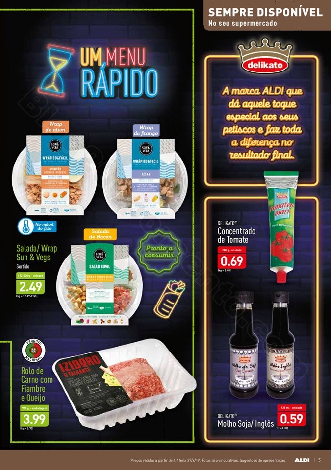 Antevisão Folheto ALDI Promoções a partir de 27