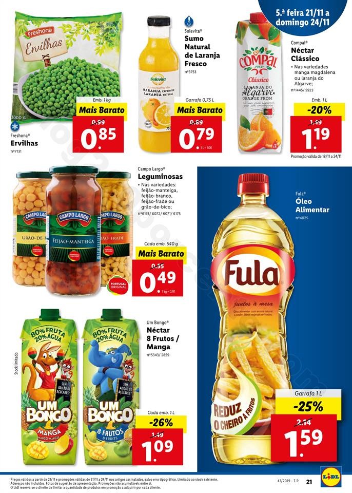 Antevisão Folheto LIDL Promoções de 18 a 24 nov