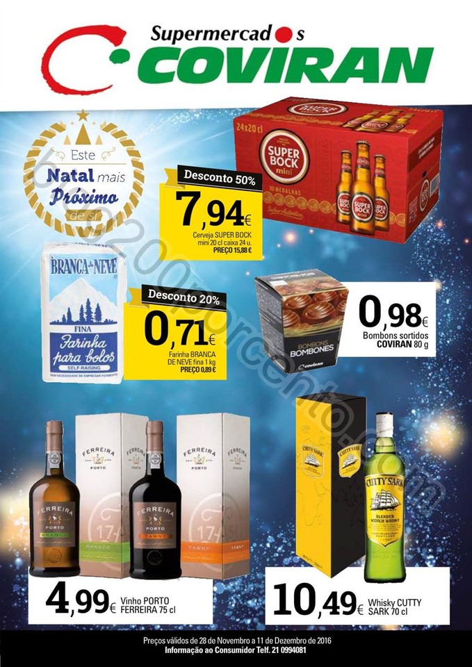 Antevisão Folheto COVIRAN Promoções de 28 novem