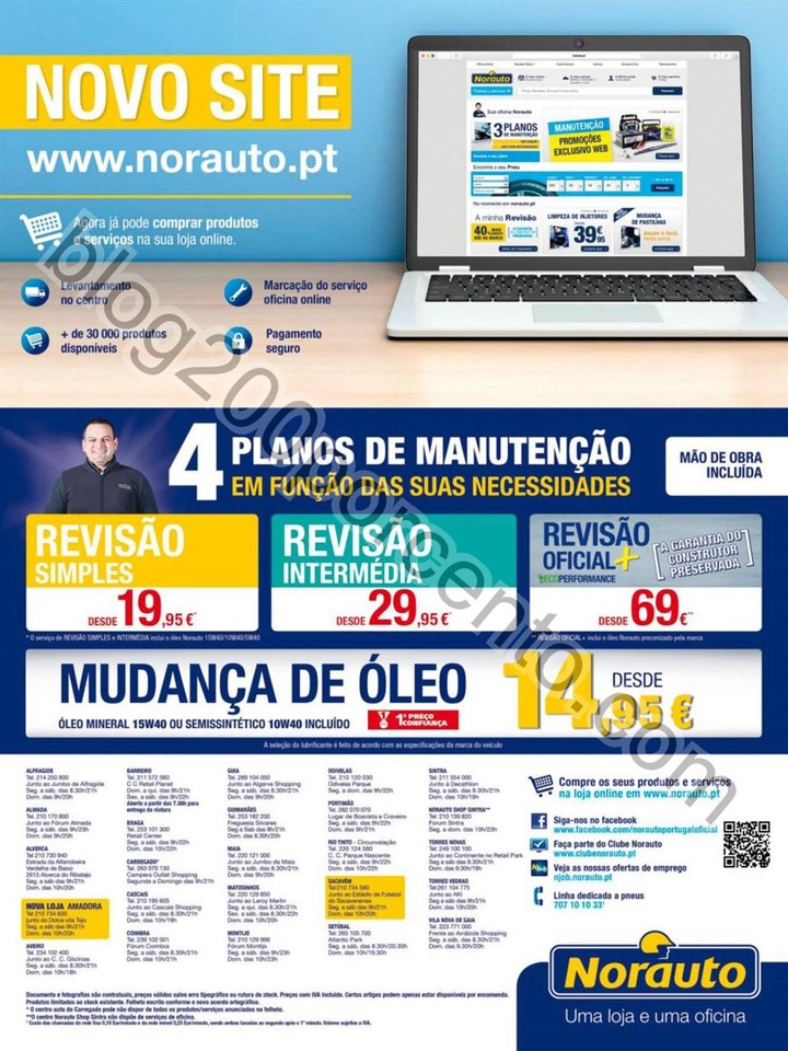Novo Folheto NORAUTO Promoções de 28 setembro a 
