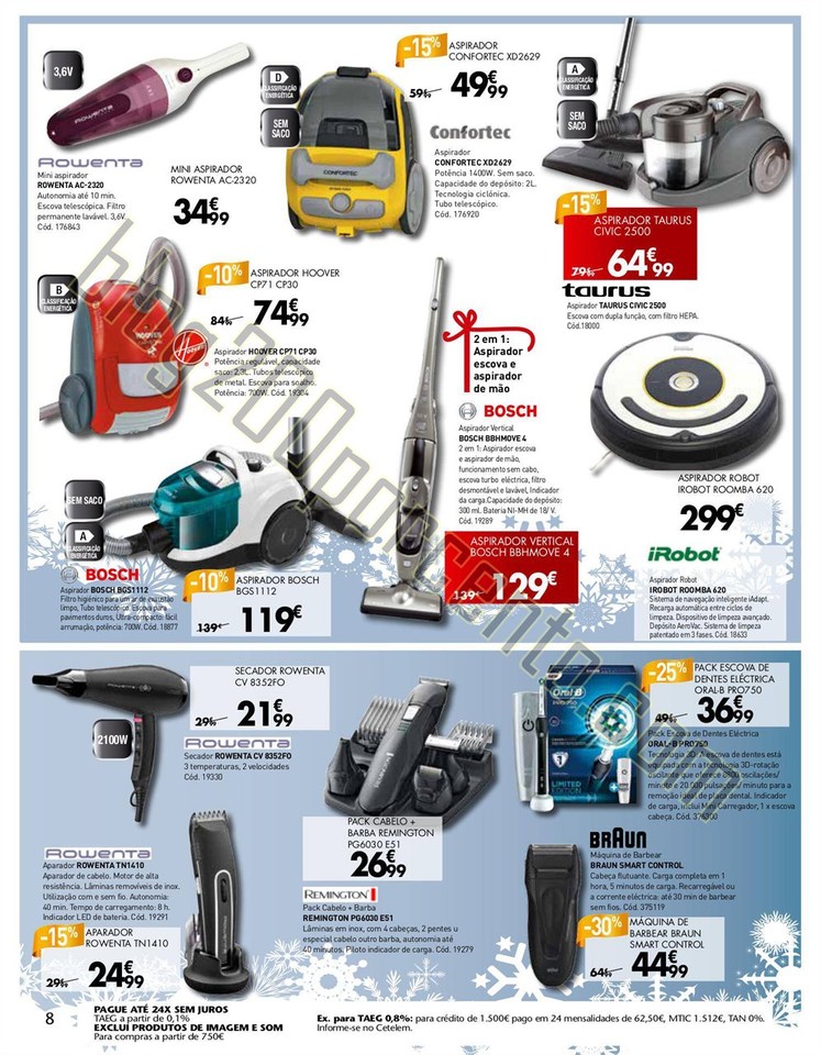 Novo Folheto CONFORAMA Natal de 17 a 31 dezembro p