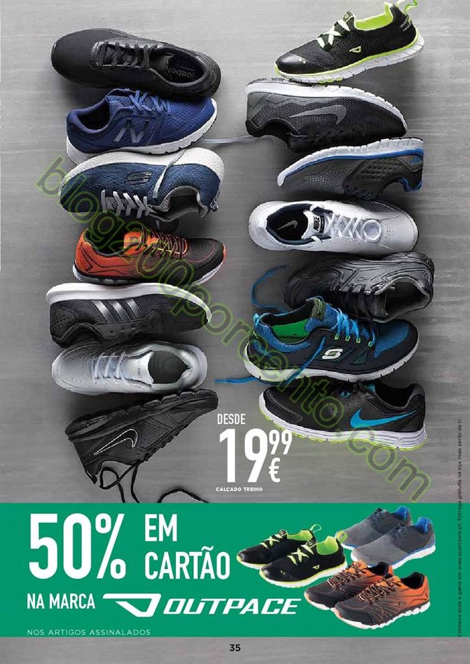 Novo Folheto SPORT ZONE promoções de 28 março a