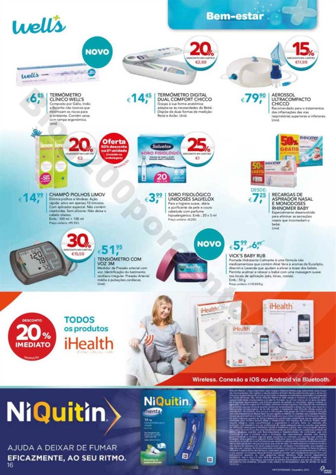 Antevisão Folheto WELLS Inverno de 27 dezembro a 