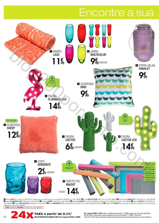 Antevisão Folheto CONFORAMA In&amp;Out de 6 abril a 2