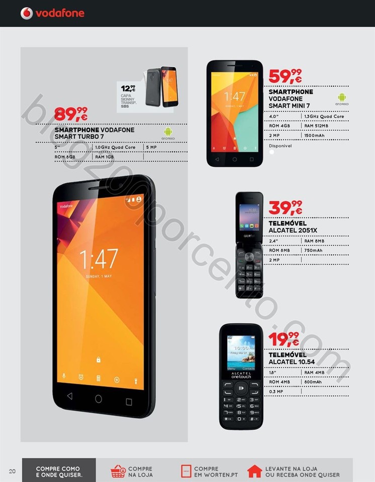 Novo Folheto WORTEN Mobile promoções até 10 mai