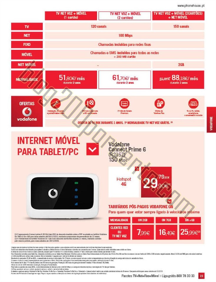 Novo Folheto PHONE HOUSE Natal promoções de 30 n