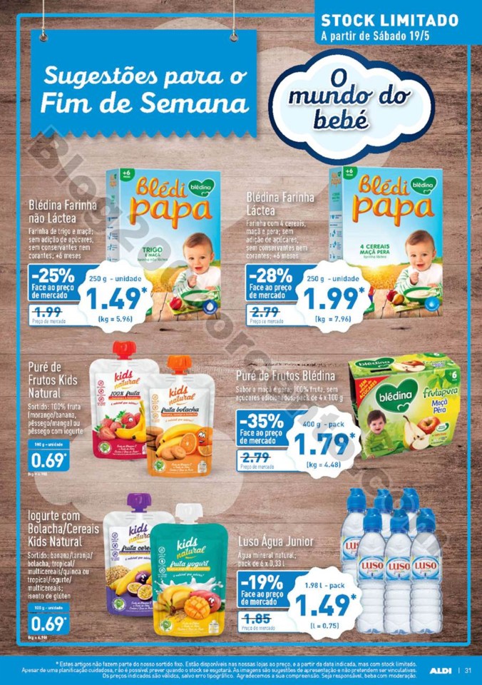 Antevisão Folheto ALDI Promoções a partir de 16