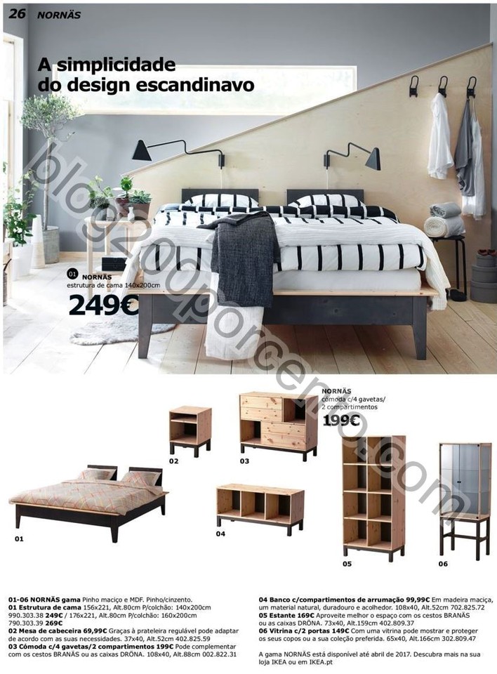 Novo Catálogo IKEA Quartos promoções até 31 ju