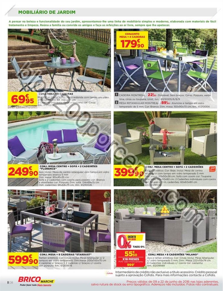 Antevisão Folheto BRICOMARCHÉ Promoções de 9 a